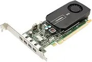 PNY NVIDIA Quadro NVS 510 2GB GDDR3 4-Mini DisplayPort Low Profile PCI-Express Video Card VCNVS510DVI-PB