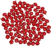 DOITOOL 100pcs Christmas Tree Bells Small Jingle Bells for DIY Crafting Present Wrapping and Festive Crafts