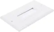 OSOLADY Cable Management Cord Hider Pass Through Wall Plate Brush Wall Plate Wall Plate Cable Pass Through Outlet Cover Plate Pass Wires