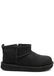 Ugg Kids Ultra Mini Suede Ankle Boots - Black - US11 (IT28/ UK10 Kids) US11 (IT28/ UK10 KIDS)