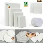 Artist Blank Stretched Canvas Canvases Art Large White Range Oil Acrylic Wood