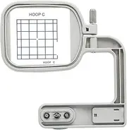 Sew Tech Free Arm Embroidery Hoop C for Janome MC 350E 300E 9500 9700 10000 10001 Memory Craft Bernina DECO330 340 Elna 820 8200 8300 8600 etc., Sewing and Embroidery Machine Hoops