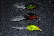 3 X Crawdad Deep Diving lure Murray Cod Yellowbelly & Redfin MUZZA'S LURES