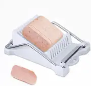 White Slicer Cuts Luncheon Meat, Boiled Eggs Ham Into 11 Neat And Equal Slices