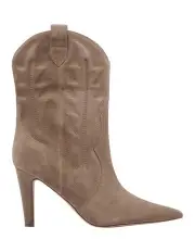 [Nine West] Alama Boots in Taupe