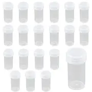 20 Pack Diamond Embroidery Storage Jars Small Beads Storage Bulk 20PCS, Round
