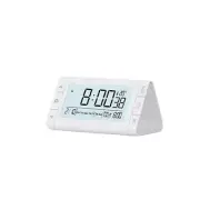Compact and Portable Bedside Alarm Clock with Triple Alarm Snooze Night Light
