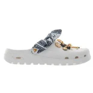 SKECHERS 女鞋 休閒系列涼拖鞋 ARCH FIT FOOTSTEPS - 186010WHT