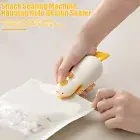 Hanging Hole Design Sealer Hidden Blade Food Compact Rechargeable Mini Bag