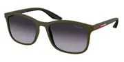 Prada Linea Rossa PS A08S 15X09U Men's Sunglasses Green Size 56