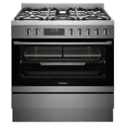 Westinghouse 90cm Dual Fuel Pyrolytic Freestanding Oven with AirFry WFEP9717DD