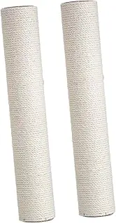2pcs Cat Climbing Frame Pillars Stylish Scratching Posts for Indoor Cats Easy to Install Promotes Claw Health Redirects Scratching from Furniture Height