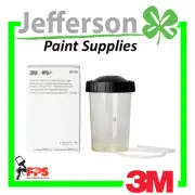 3M 26124 Series 2.0 PPS Pressure Hard Cup with Hose - Standard 650ml Large 850ml