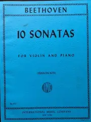 Beethoven: 10 Sonatas for Violin and Piano (IMC # 422)