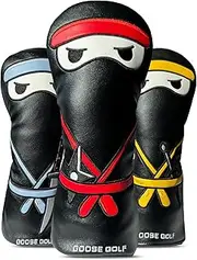 Universal Golf Headcovers for Driver and Woods - Compatible with All Brands (Callaway, Taylormade, Titleist…) - Premium Protection with Elastic Closure - Goose Golf