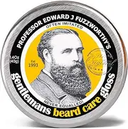 Professor Fuzzworthy's Beard Balm Gloss Leave in Conditioner All Natural Organic Beard Care with Leatherwood Honey & Essential Plant Oils | Handmade in Tasmania Australia- 40g
