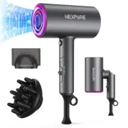 NIB-NEXPURE 1800W Professional Ionic Hairdryer for Hair Care,...