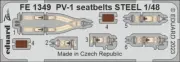1/48 Eduard #FE1349 PV-1 Ventura Zoom Seatbelts For Academy
