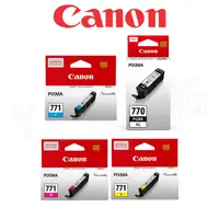 在飛比找陽信商店街優惠-Canon PGI-770XL PGBK CLI-771/C