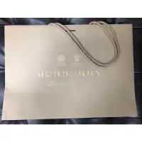 在飛比找蝦皮購物優惠-BURBERRY 咖啡色.精品手提紙袋