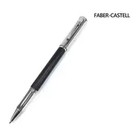 在飛比找momo購物網優惠-【Faber-Castell】鍍白金烏木鋼珠筆(145513