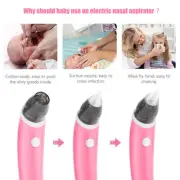 Electric Baby Nasal Aspirator Nose Cleaner Snot Cleaning Nasal Suction Machi ABE