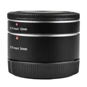 12mm + 24mm R Mount Macro Extension Tube Adapter for Canon RF-Mount Lens Z6T7