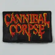 CANNIBAL CORPSE Band Logo SMALL PATCH Embroidered