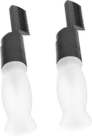 Beaupretty 2pcs Hair Oil Applicator Comb Bottle Scalp Oil Applicator for Hair Coloring Oiling with Graduated Scale for Home Salon Use