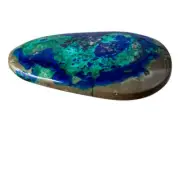Azurite-Malachite(Jerome,Az) 46x27x6mm 23.5 cts AZJ8