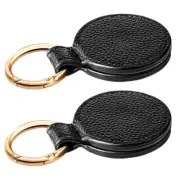 2Pcs Leather Magnetic Hat Clip On Bag For Travel Luggage Tote Towel Backpacks US