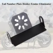 Black Tail Number Plate Holder Bracket Tail Tidy Licence Fender Eliminator Kit