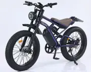 24" Electric Bicycle 750W Mountain bike eMTB Motorcycle City Beach Road E-Bike