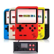 Portable Retro Pocket Cross-Border Game Console With Bult-In Games Kids Double Handheld Classic Video Game Console With 400 Bult-in Games