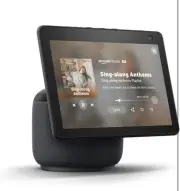 Amazon Echo Show 10 HD Smart Display w Motion & Alexa Smart Speaker Charcoal