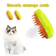 Steamy Cat Brush - 3 In1 Cat Steamy Brush, Self Cleaning Brush Cat Steam G3Z8