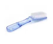 Shoes Brush Soft Bristles Hanging Cleaner Tool for Dish Washing Sink-Blue