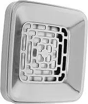 Parliky Outdoor Trash Can Lid Stainless Steel Waste Bin Covers with Design for Safe Fire Prevention and Easy Replacement for Commercial Use Offices and Hotels