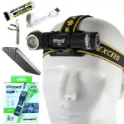 Armytek Wizard Pro XHP50 (White) Rechargeable Headlamp w/ 10,000mAh Powerbank