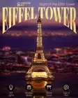 Rolife Night of the Eiffel Tower LED 4Lighting Modes 3D Wooden Puzzle Adult Gift