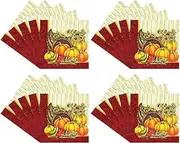 Halloween Paper Towels, Halloween Paper Napkins - Paper Towels, Halloween Guest Paper Napkins, Hand Paper Towel, Dinner Napkins for Thanksgiving Party, Pack of 20