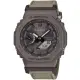 【CASIO 卡西歐】卡西歐G-SHOCK 農家橡樹藍芽太陽能運動錶-棕色(GA-B2100CT-5A 台灣公司貨)