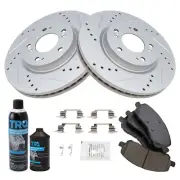 Front Disc Brake Kit for Jeep Compass, Patriot 2017 with Brake Code BRF (for: Jeep)
