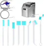 Ice Maker Cleaning Brush Set, Ice Machine Cleaning Tools - 2Pcs Drain Pipe Brush