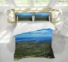 3D Mountain Ocean 226NA Bed Pillowcases Quilt Cover Duvet Kathy Barefield Fay