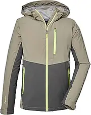 [killtec] Men's Kos 27 Mn Functional Jacket Waterproof Outdoor Jacket with Hood
