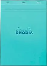 Rhodia 18100C - Rhodia Stapled Notepad Colours #18 5/5 80 Sheets Micro Perforated Matching Covers