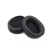 Memory Foam Earpads Ear pad Cushions for ATH-WS990BT ATH-MSR7 MSR7B Game Headphone Ear Cushions Muffs Foam Tips Set - BK