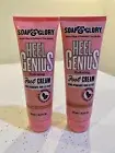 Lot of 4 Soap & Glory HEELS GENIUS Hydrating Foot Cream 4.2 fl oz each, NEW