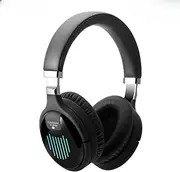 RGB Wireless Bluetooth 5.0 Headphone with Microphone On-Ear Headset Stereo Sound Earphones Sports Gaming Foldable Headphones